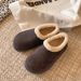 2025 Fleece-Lined Thickened Little Potato For Women Autumn Winter New Fashion Versatile Comfortable Slip-On_vogvips.com