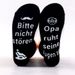 German Do not disturb gift socks Floor socks midtube cotton socks rest socks_vogvips.com
