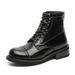 Thick Heel Retro Short Boots Autumn Men's Boots Foreign Style French Thick-soled Height Increasing Martin Boots_vogvips.com