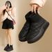 Women's Shoes Plush High Top Snow Boots Women Winter New Student Ins Version Warm Casual Shoes Cotton Shoes MX7801_vogvips.com