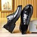 Men's 2025 Summer Top Layer Cowhide British Business Formal Casual Sole Soft Leather Wedding Groom Shoes_vogvips.com