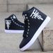 Men's Casual High-Top Sneakers With Lace-Up Design, Breathable PU Upper & Durable Rubber Sole For Running, Walking & Daily Wear (Sizes 39-48)_vogvips.com