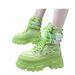 2025 Thick-Soled Height-Increasing Stylish Motorcycle Ins Trend Cool Short British Style Martin Boots Women Autumn New_vogvips.com