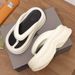 Nw EVA Flip-flops For Womn, Summr Thick-sold Hight-incrasing Non-slip Fashion Thong Sandals, Cross-bordr_vogvips.com