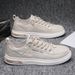 Summer Slim Men's New Breathable Little White Canvas One Step Board Sports, Leisure, Work Trendy Shoes_vogvips.com
