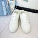 Leather Waterproof White For Women, New Autumn Women's Shoes, Thick Sole, Increased Height, Niche Design, Casual_vogvips.com