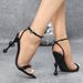 2025 Summer New Versatile High-End Fashion European And American French Style One-Strap Women's High Heels Sandals_vogvips.com