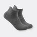 Women's solid color all match short socks with glue, non slip and breathable sports elastic mesh floor socks_vogvips.com