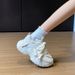 Women's New Style Breathable Dad Shoes For Women - Chunky Platform Sneakers For Running & Casual Wear (Fall Collection, FB9905)_vogvips.com