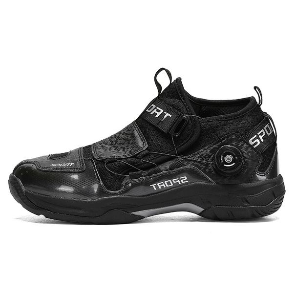 Rotary Buckle Sports Shoes Badminton Shoes Men And Women Couples Game Training Badminton Shoes_vogvips.com