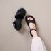 Platform Sandals With A "walking On Clouds" Feel, New Summer 2025 Style, One Strap Wedge Sandals For Women, Perfect For Summer._vogvips.com