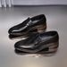 N3193 Genuine Leather Versatile Business Casual Shoes Autumn New Soft Sole Slip-On Loafers For Men_vogvips.com