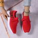 SHLIANG Women Casual Shoes New Leopard Lace-up Sneakers Lightweight Mesh Breathable Casual Sports Shoes Women Running Shoes Y0192_vogvips.com