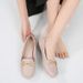 Soft Loafers Women, 2023 New Model, Early Spring And Autumn Vintage British Style Small Leather Shoes, Square Toe Flat_vogvips.com