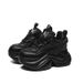 Sports Shoes Black Thick Soled High Women's Shoes Lightweight And Versatile Casual Women's Single Shoes_vogvips.com
