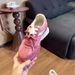 STRIDEO Raspberry Pink Height Increasing Forrest Gump Shoes 2026 New Small Thick Soled German Training Shoes Spring And Autumn Fashion Casual Shoes_vogvips.com