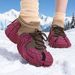 Women's For Wear, Thick Sole, Winter Octopus Fly Knit Shoes, Outdoor Snow Boots, Thickened Double Cotton Shoes_vogvips.com