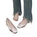 Super Beautiful Comfortable Bridesmaid Shoes For Daily Wear, Match With Dresses, Shallow French Style Gentle High Heels,_vogvips.com