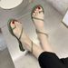 Flip-flop Style Thin Strap 2026 New Summer Versatile Fashion Fairy Beach Roman Flat Women's Sandals_vogvips.com