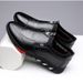 Men's Autumn Breathable Men's Casual Business Leather Shoes, Lace-up Slip-on Korean Style Work Shoes_vogvips.com