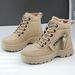 Snow Winter Fleece-Lined Shoes Cold-Proof Warm Long Versatile Cotton Cross-Border Plus Size Women's Boots_vogvips.com