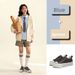 Top Layer Cowhide White Sneakers For Women 2026 Spring New Retro Platform Thick Sole Height Increasing Casual_vogvips.com