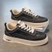Men' Autumn Trend Caual Korean Verion Leather Flat For Teenager Veratile Height Increaing Port White Trendy_vogvips.com