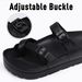 Crestar Women Platform Sandals Fashion EVA Insole Clogs With Arch Support Adjustable Buckle Slippers Outdoors Non-slip Sandals_vogvips.com