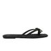 Women's Summer Flip Flops Bow Tie Toe Square Toe Flat Slippers Beach Sandals Outdoor Wear_vogvips.com