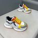 Popular Sports 2026 Spring New Men's Color-blocked Mesh Sneakers, Thick-soled Height-increasing Breathable Casual Shoes,_vogvips.com