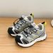 Children's 2025 Spring Boys Sneaker Breathable Casual Rotate Button Mesh Baby Girl Daddy Shoes Tide_vogvips.com