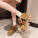 Camel-Colored Chunky-Sole Women's Martin Boots_vogvips.com