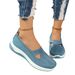 Dropshipping Cross-Border Trade Women's Casual Mom Sock Mesh Shoes Soft Sole Sneakers Women_vogvips.com