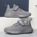 2025 Four Seasons Children's Breathable Double Mesh Sports Shoes, Big Boys' Soft Sole Shoes_vogvips.com