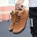 Winter Couple Snow Boots Men's Outdoor Camping Mountaineering Plus Velvet Thick Wear Resistant Plus Velvet Warm Cotton Shoes Women_vogvips.com