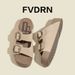 Women's Toast Style Sandals 4.5cm Platform Sole Genuine Leather Brown Apricot Gray Beige Summer Fashion Slippers_vogvips.com