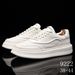 First Layer Cowhide Breathable White For Men, Autumn New Men's Sneakers, Trendy Versatile Lightweight Casual Shoes_vogvips.com