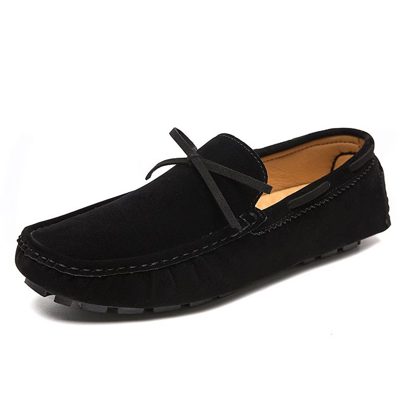 Men's Small Size Beanie Shoes Couple Printed Slip-on Slip-on Casual Shoes_vogvips.com