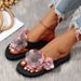 Women’s Shoes Summer New Style Flip Flops To Wear Outside Fashionable Online Celebrity Ladies Sandals Slippers Women Thick Bottom Large Size_vogvips.com