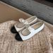 Round-toe Bow Ballet Shoes Women's Flat Color Matching All-match Mary Jane Shoes Casual Shoes_vogvips.com