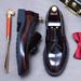 【 Promotion 】 Men's Business Bull Lined Thick Soled Painted Tassel Raised Dress Genuine Versatile Big Head Leather Shoes_vogvips.com