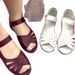 2026 Summer New Large Size Soft Sole Flat Casual Shallow Roman Sandals For Outdoor Wear Women's Beach Shoes_vogvips.com