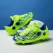 Velcro Children's Long Spike Soccer Shoes Outdoor Primary And Secondary School Students Shredded Spike Training Shoes Youth Sports Shoes_vogvips.com