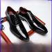 Men's shoes Men's leather shoes Men's business shoes Formal leather wedding shoes Commuter triples square Leather shoes for men_vogvips.com