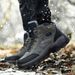 Outdoor Hiking Shoes Men's Non-slip And Wear-resistant Hiking Shoes Off-road Climbing Shoes Lightweight Cushioning Velvet_vogvips.com