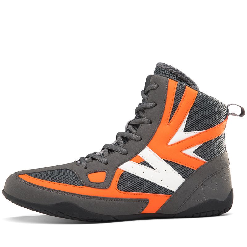 Boxing Shoes Unisex Shoes Best Selling Boxing Shoes Couples' Non Slip Lightweight Sanda Training Shoes Fighting Shoes For Professional Competitions Shoes_vogvips.com
