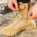 Black Combat Boots Flying Tiger Boots High-top Autumn And Winter Breathable Tactical Boots Men's Training Shoes_vogvips.com