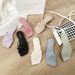 Fairy Style Slippers For Women New 2022 Summer Outdoor Korean Version Simple Thin Strap Square Toe Flat Beach Sandals_vogvips.com