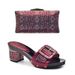 The Party With Hot High Heel Sandals Buckle Decoration Can Be Worn Outside The Diamond Hand Set Fashion Shoes Bag_vogvips.com