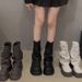 Internet Celebrity Martin 2025 New Trendy Fashion Short Versatile Stylish Thick-Soled Tube Boots For Women_vogvips.com